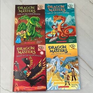 Scholastic Dragon Masters Book Collection - perfect condition!!!